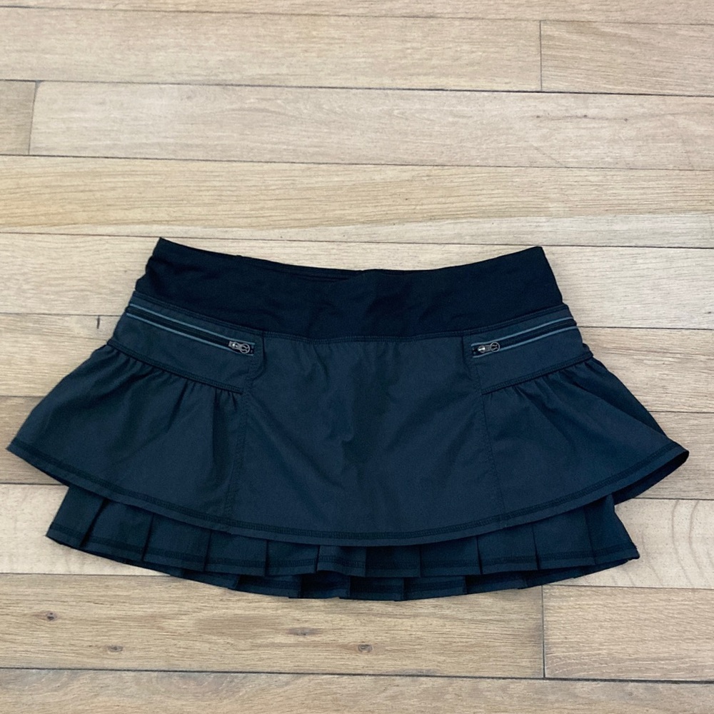 Lululemon Athletica Black Mini Skirt
